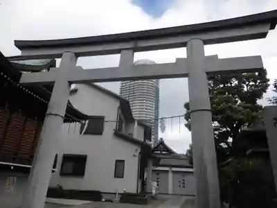 高木神社の鳥居