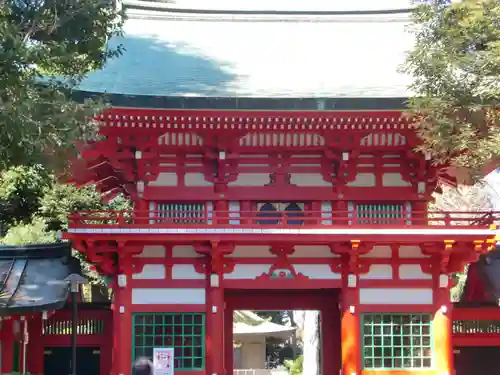 井草八幡宮の山門