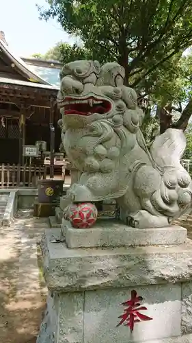 神崎神社の狛犬