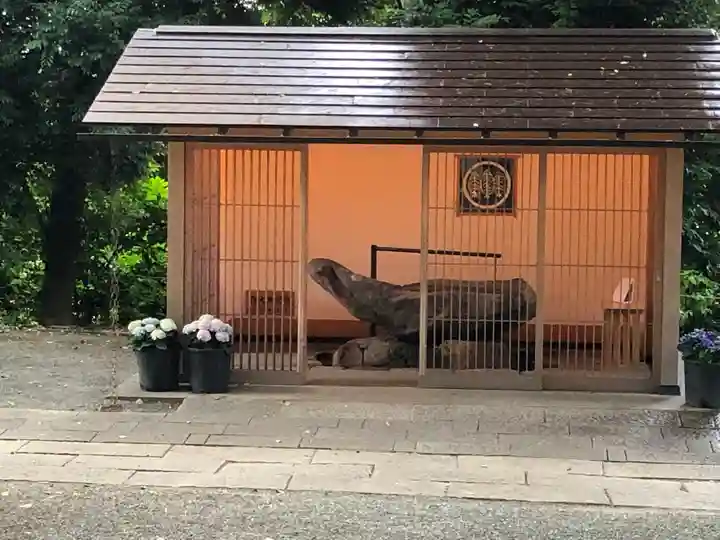 星川杉山神社の手水舎