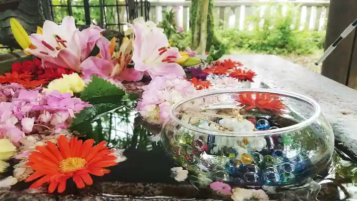 若宮神明社の手水舎