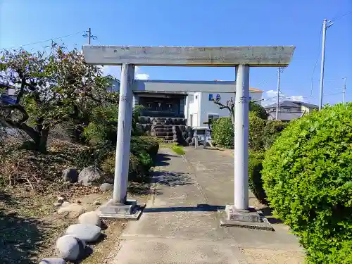 神明社（城西）の鳥居