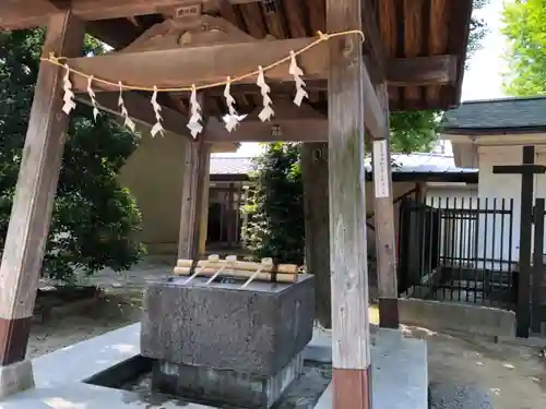 小野神社の手水