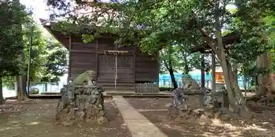谷地川八幡神社の本殿