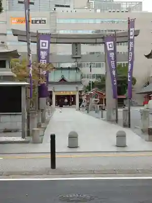 警固神社の鳥居