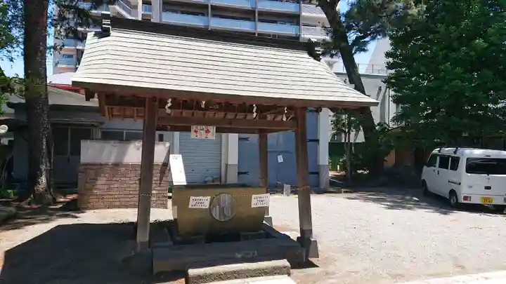 松原神社の手水舎