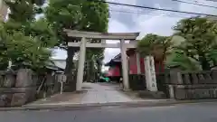 麻布氷川神社の鳥居