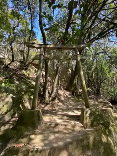 早瀧比咩神社の鳥居
