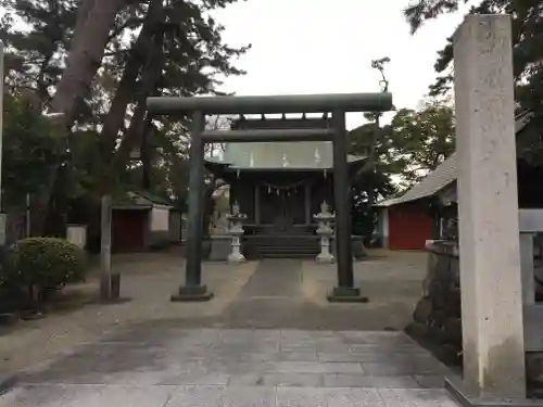 山王神社の鳥居