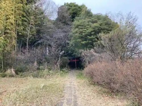 福田稲荷神社の鳥居