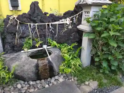 櫻株稲荷神社(水戸屋稲荷)の手水舎