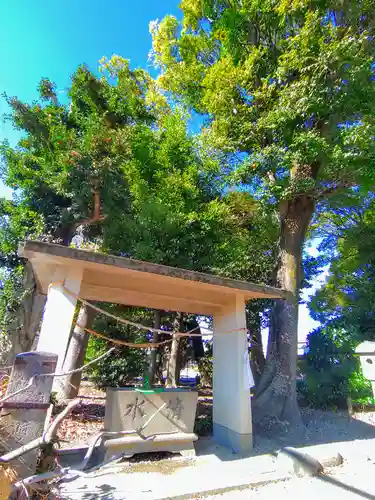 八幡社（天池東町）の手水舎