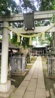 大宮前春日神社の鳥居