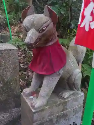 佐助稲荷神社の狛犬