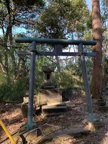 白山神社の鳥居