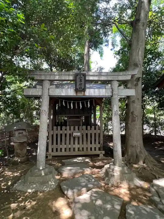 検見川神社の末社・摂社