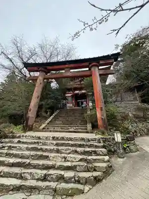 吉野水分神社(吉野町)の鳥居