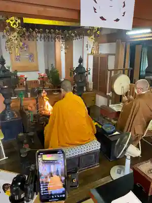 普門寺(切り絵御朱印発祥の寺)の本殿・本堂