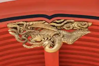 鹿股神社遥拝殿の本殿・本堂