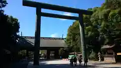 靖國神社の鳥居