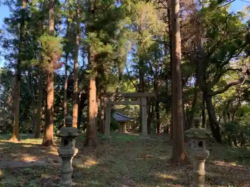 橘禅寺の鳥居