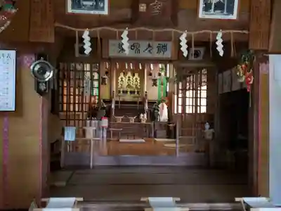 神明宮の本殿・本堂