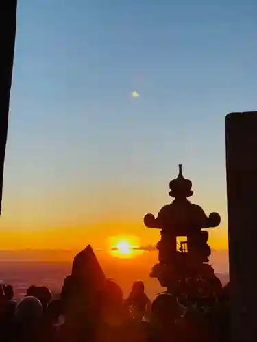 大山阿夫利神社の景色