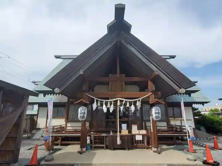 七重浜海津見神社の本殿・本堂