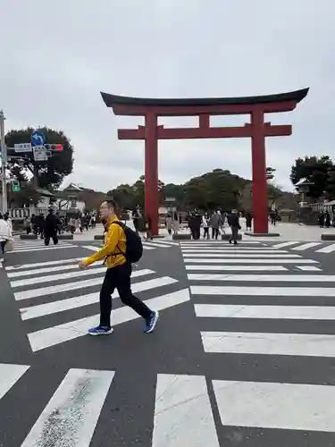 鶴岡八幡宮の鳥居