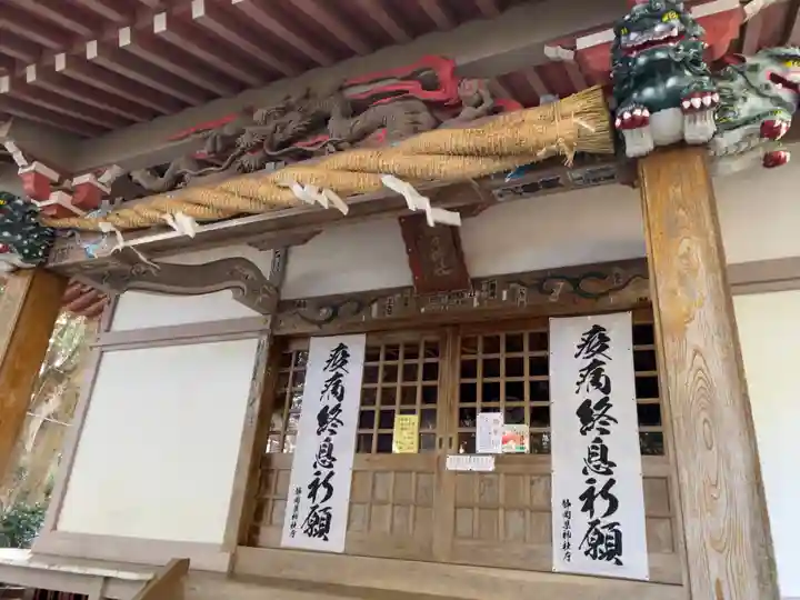 諸口神社の本殿・本堂