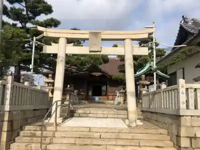 舞子六神社/まいこむの宮の鳥居