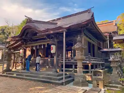 平濱八幡宮の本殿・本堂