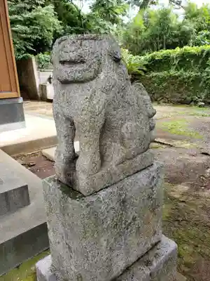 寄八幡神社の狛犬