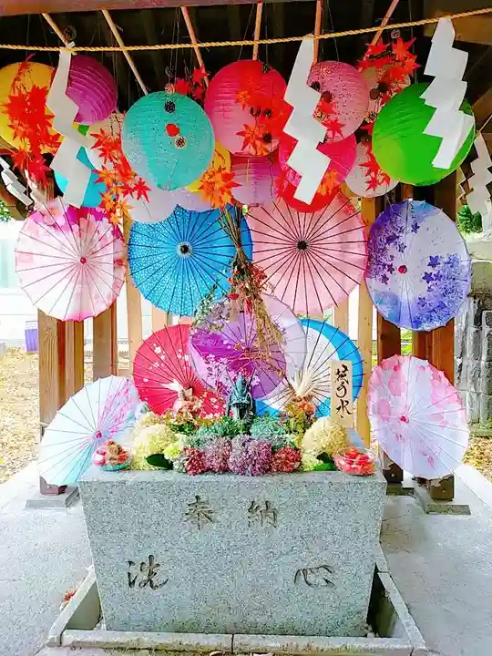 札幌諏訪神社の手水舎