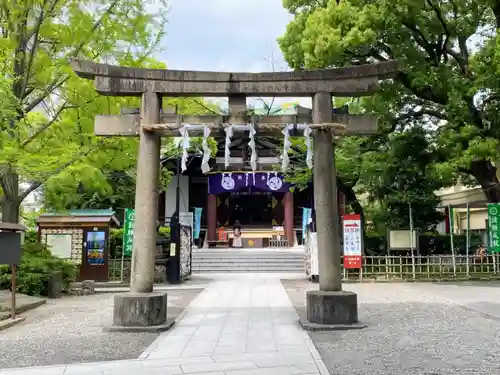 稲毛神社の鳥居