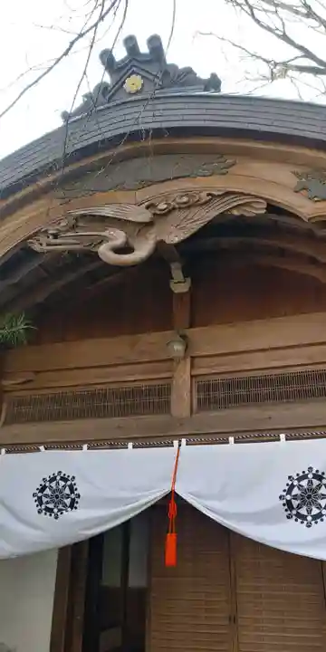 阿賀神社の本殿・本堂