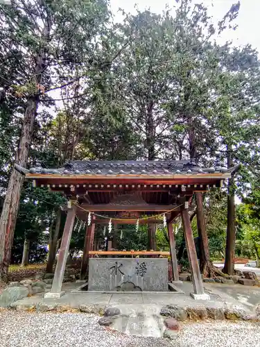 八幡社（柏井町）の手水舎