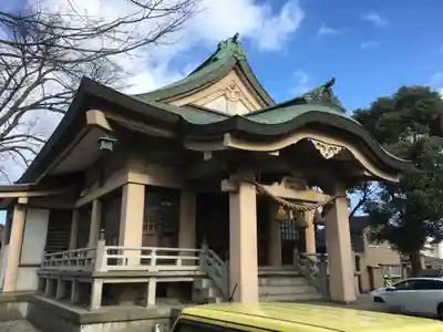 諏訪神社の本殿・本堂
