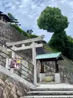 湯神社の鳥居