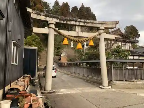 布勢神社の鳥居