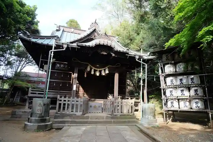 諏訪神社の本殿・本堂