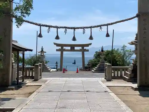 伊和都比売神社の鳥居