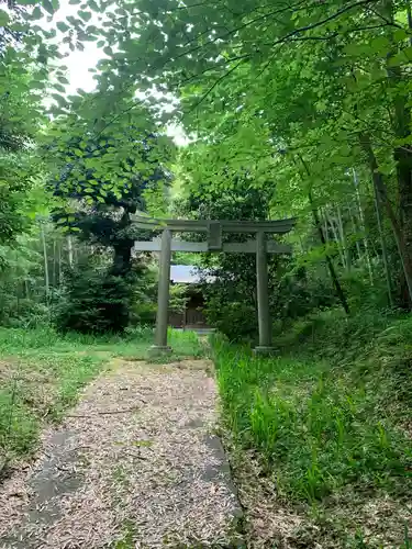 五十瀬神社の鳥居