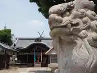 姫嶋神社の狛犬
