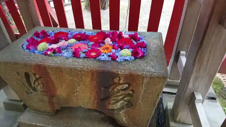 白山神社の手水舎