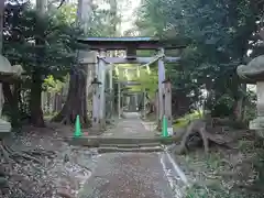 金井八幡神社の鳥居