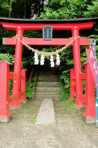 佐麻久嶺神社の鳥居