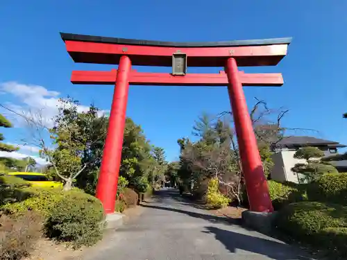 進雄神社の鳥居