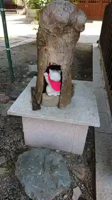 荻窪白山神社の狛犬