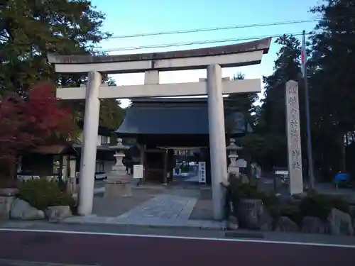 甲斐國一宮 浅間神社の鳥居